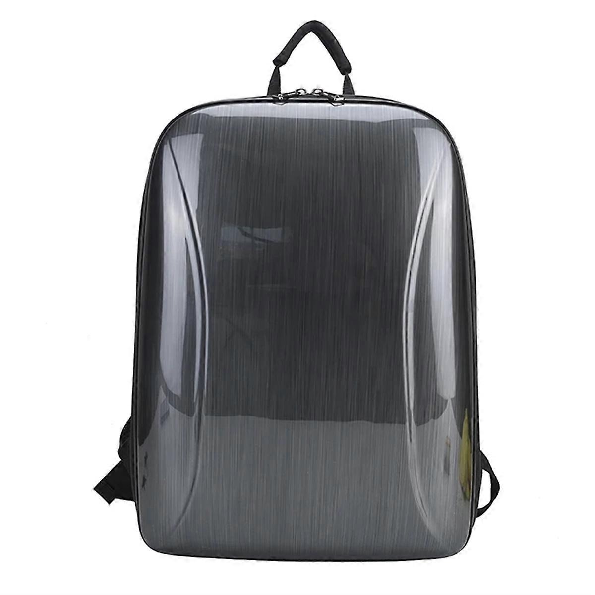 Hard Backpack Shoulders Bag Portable Carrying Handbag B