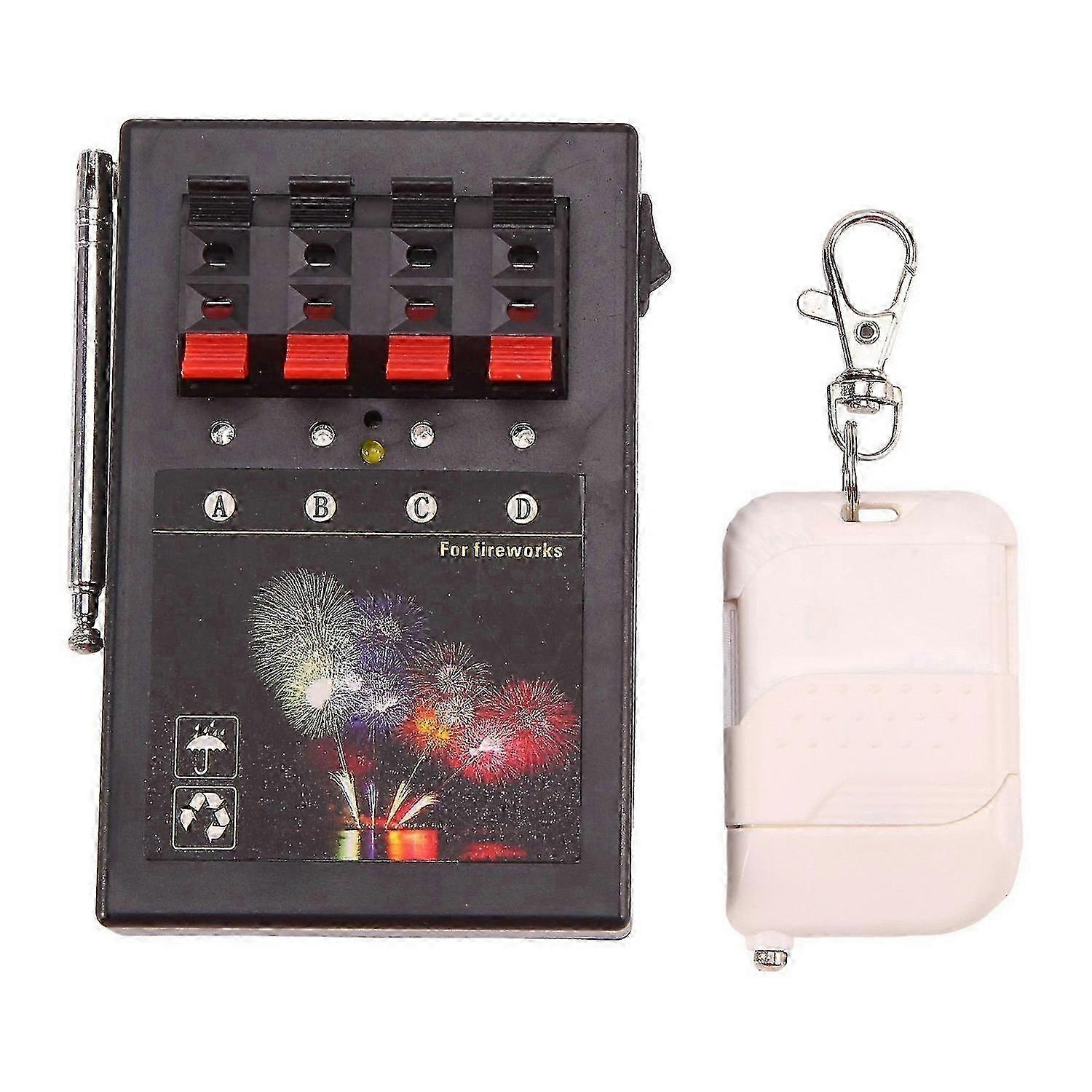 Firework Firing system 4CH Smart Wireless Remote Safety Igniter Electroni wire 25-26