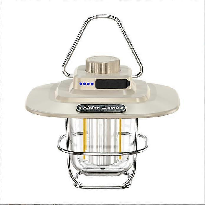 Handheld Camping Lantern Rechargeable Portable LED Tent Light Dimmable Hanging Lantern For Garden And Emergency Use
