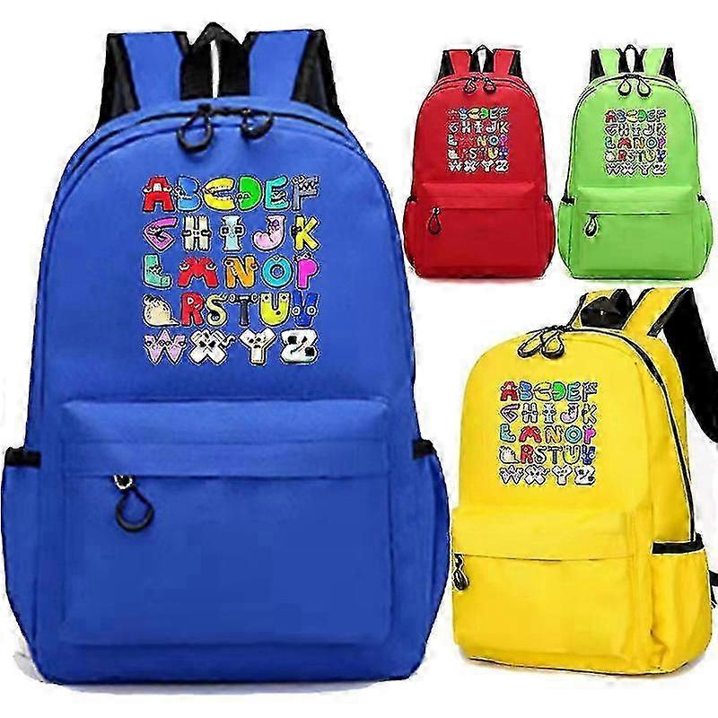 Alphabet Lore Alphabet Legend Game Sac à dos de sac à dos pour les élèves du primaire et du secondaire