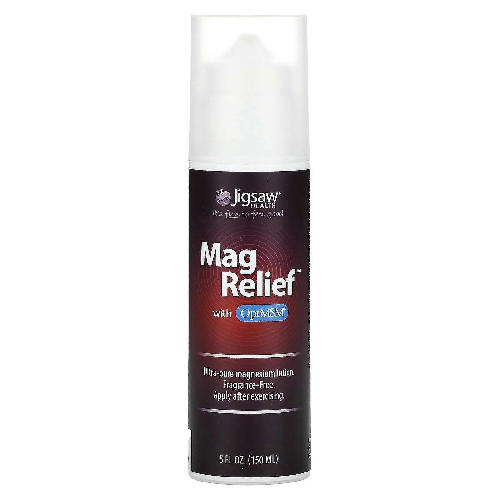 Mag Relief with OptiMSM, Fragrance-Free, 5 fl oz (150 ml)