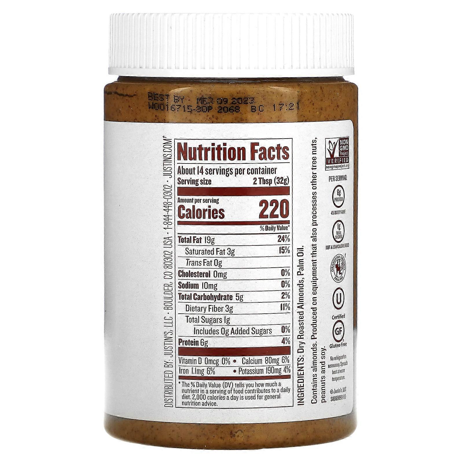 Classic Almond Butter, 16 oz (454 g)