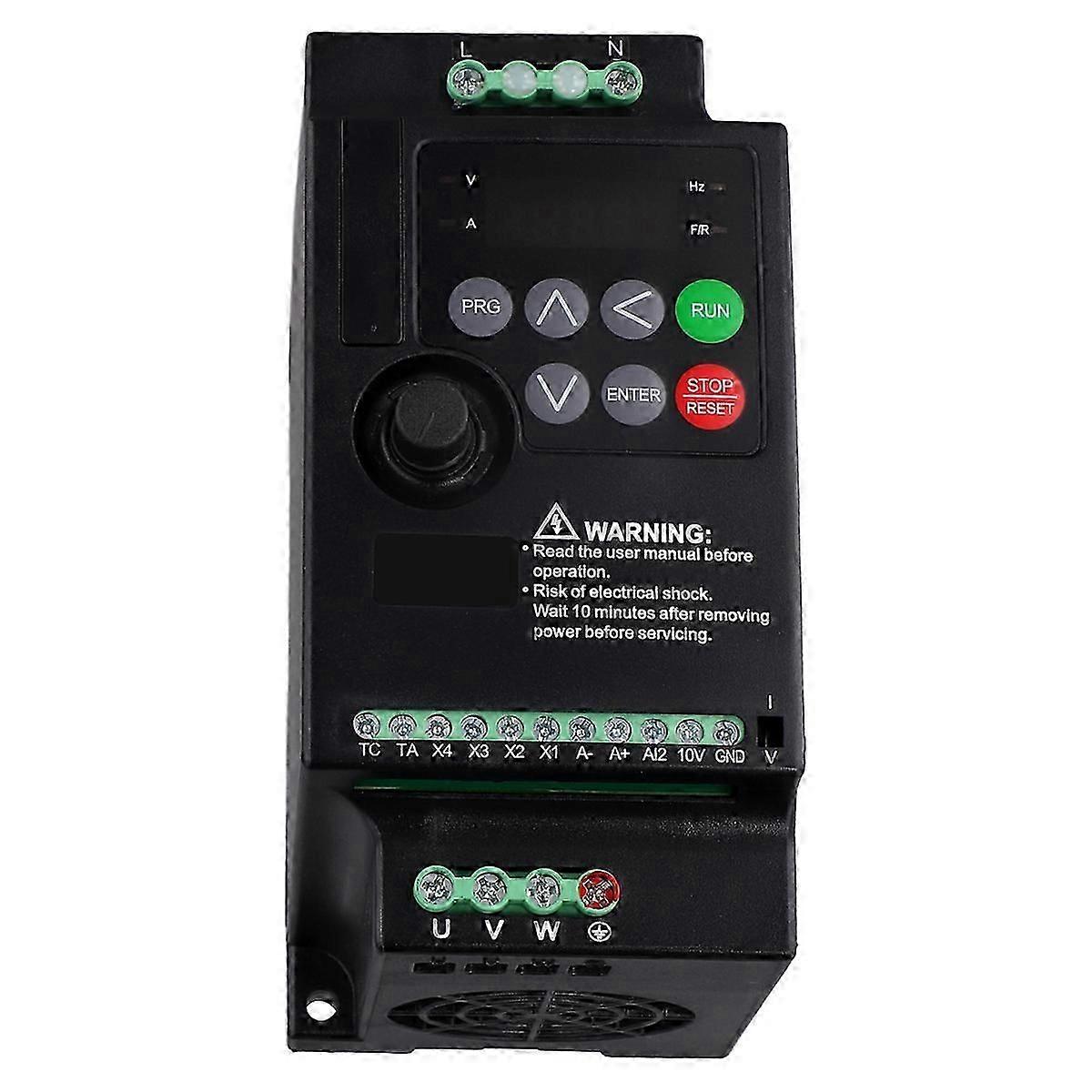 Universal Frequency Converter 220 to 380 Vfd Single Phase Input Three Phase Output 2.2KW Motor Gover
