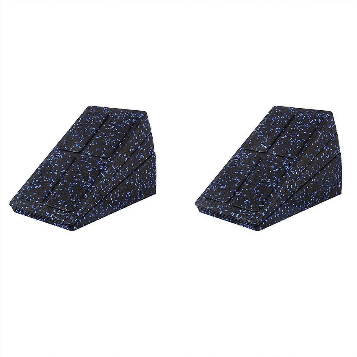 3pc Leg Stretcher Foot Squat Wedge Foam Slant Board for Squats Calf