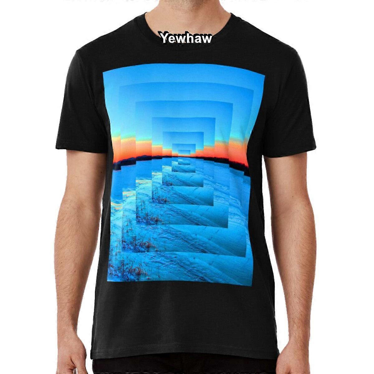 Abstract Infinity Snow T-shirt Patterns Floral Aesthetic Geometric