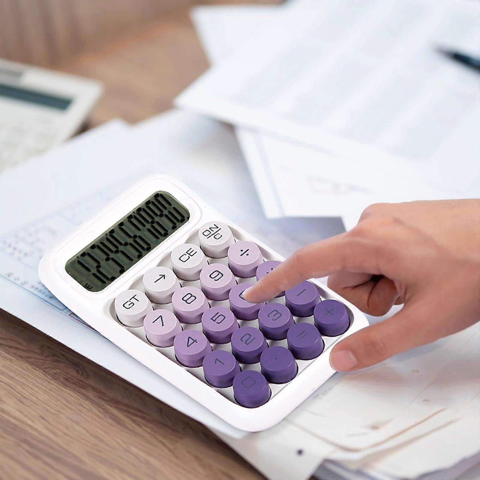 Donemore 10-Digit Mini Calculator, LCD Digital Pocket Calculator Compatible with School, Home, Kids – Smart Desktop & Portable Use