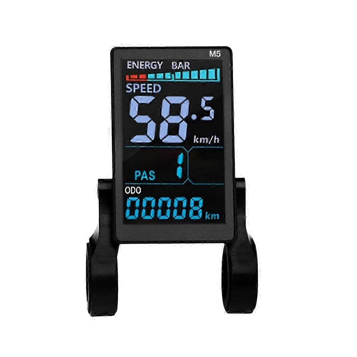 M5 24V-72V Electric Bicycle Colorful Display 5Pin E Scooter Lcd Panel