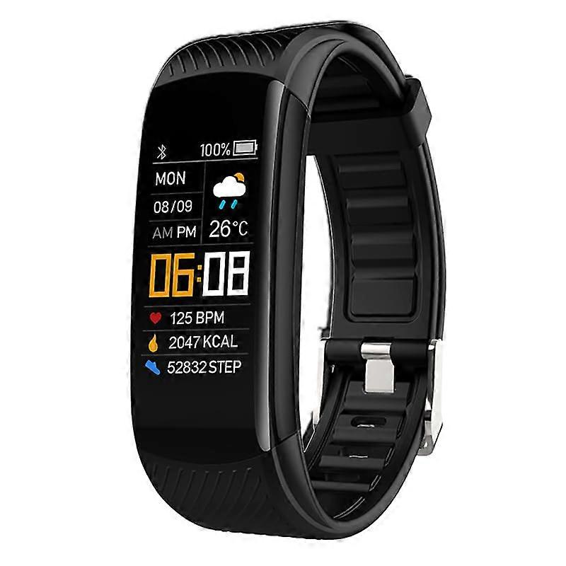 Fit Track Health Tracking, Heart Rate & Sleep Monitoring, Blood Pressure & Oxygen Level, Skin Temp Alerts