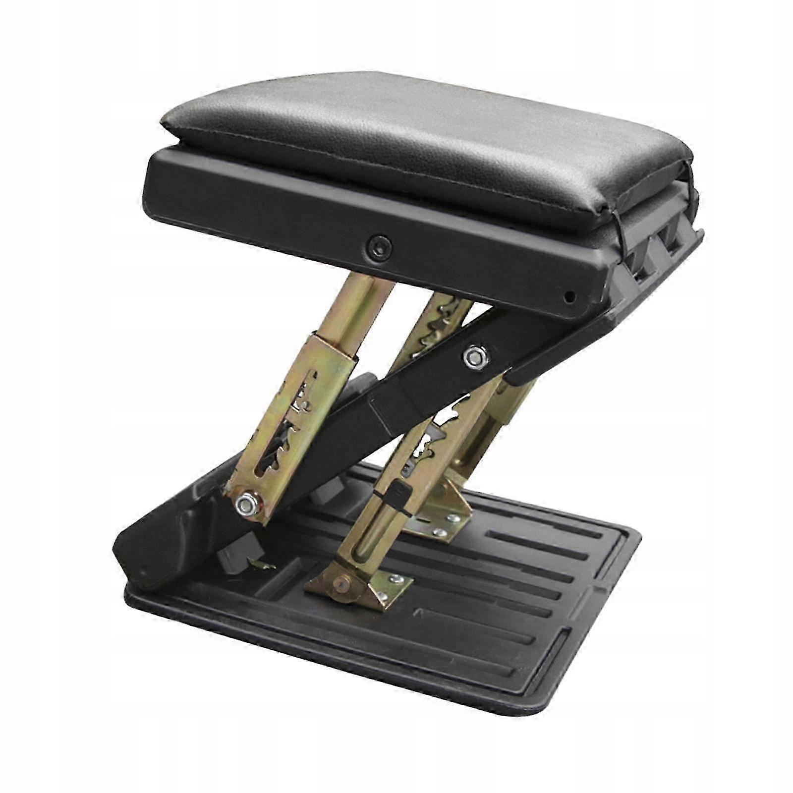 Adjustable Footrest Level Height Adjustment Black