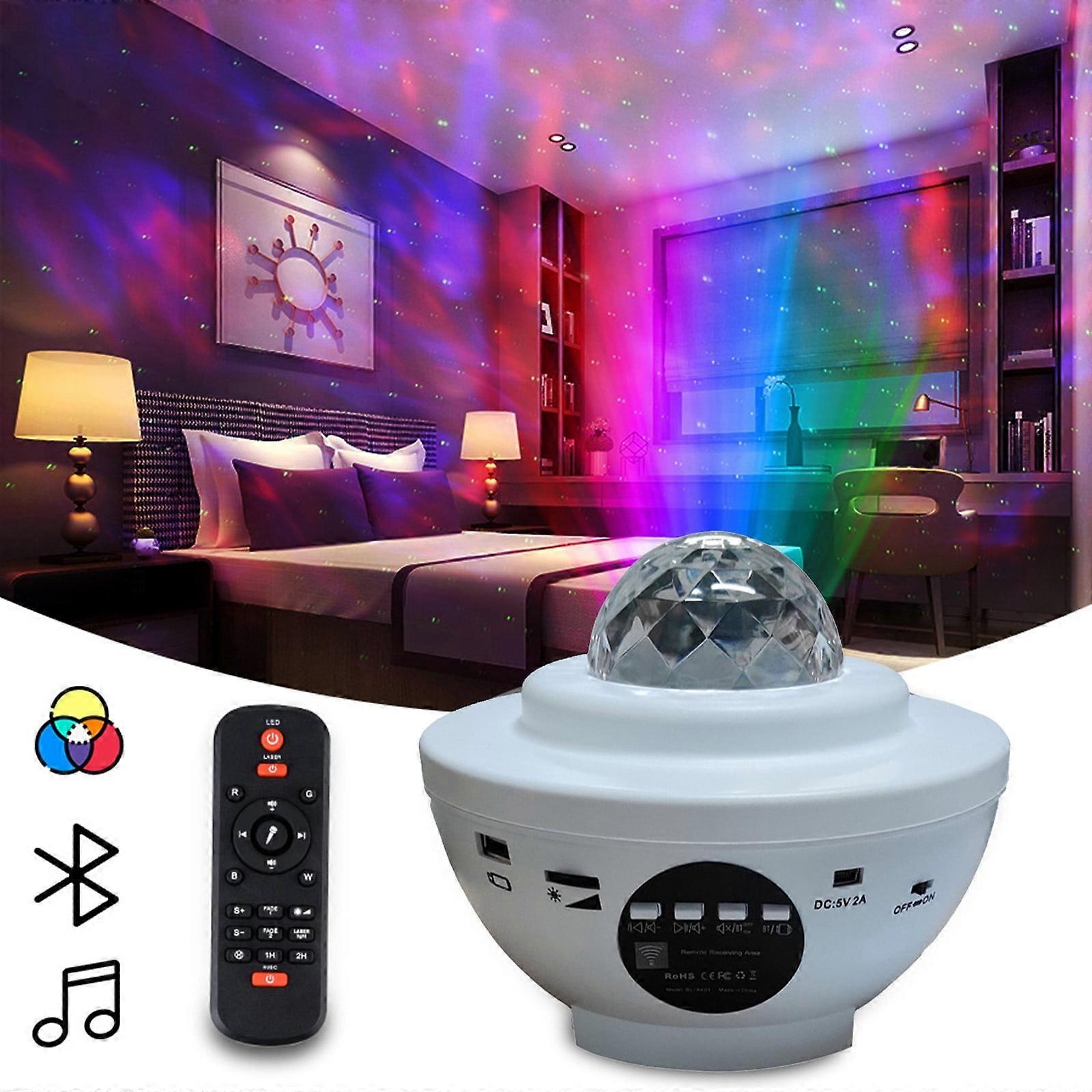 LED Night Sky Projector Lamp Ocean/ Star Room Romantic Decor, Projector