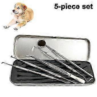 Professional Dental Tools, 5pack Teeth Cleaning Tools For Dogs, Cats