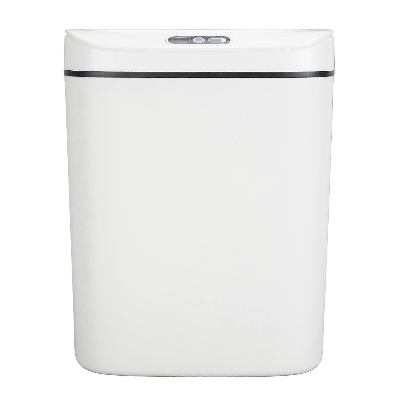 Automatic Motion Sensor Trash Can with Lid Smart Touchless Garbage Bin Prevent Bad Smell for