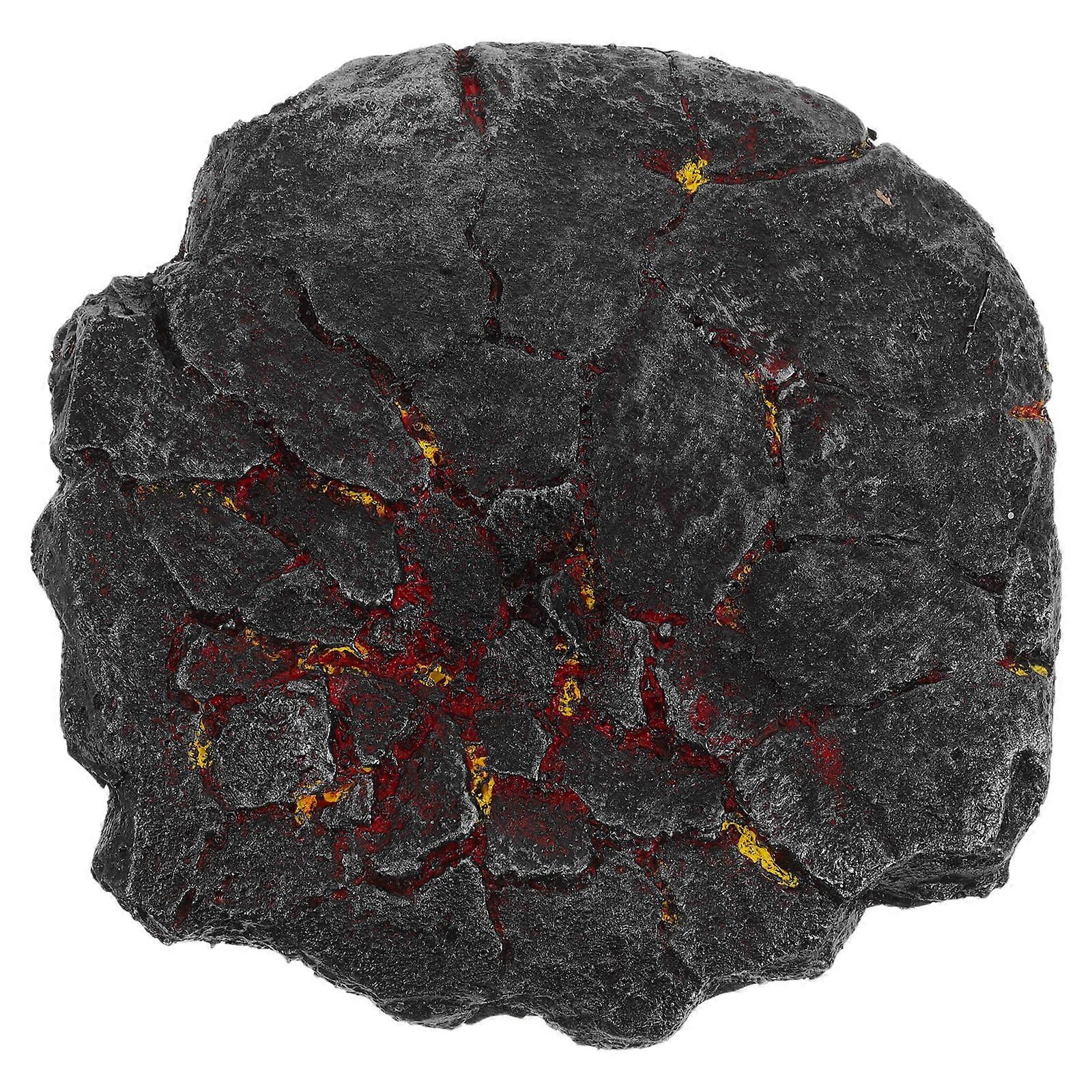 Cracked Lava Effect Realistic Model Base for Anime Action Figures Stand