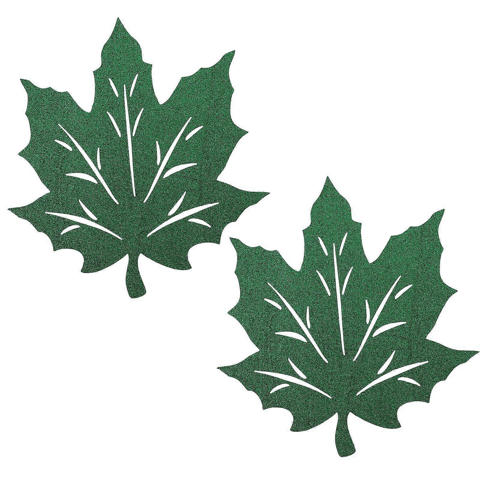 2pcs Thanksgiving Non tissés Sets de table Sets de table Sets de table Mat Décors