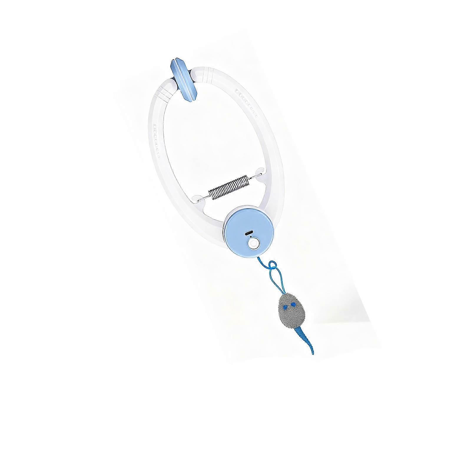 Intelligent Transducer Puss Toy Automatic Play Manner For Curious Cats Permanent ABS Substance Quiet Motor Multiple Function Plan Low Maintenance 