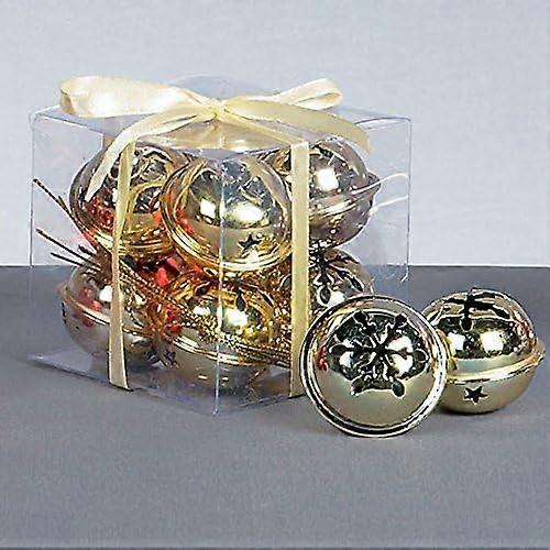 8 x Gold Christmas Jingle Bells1022