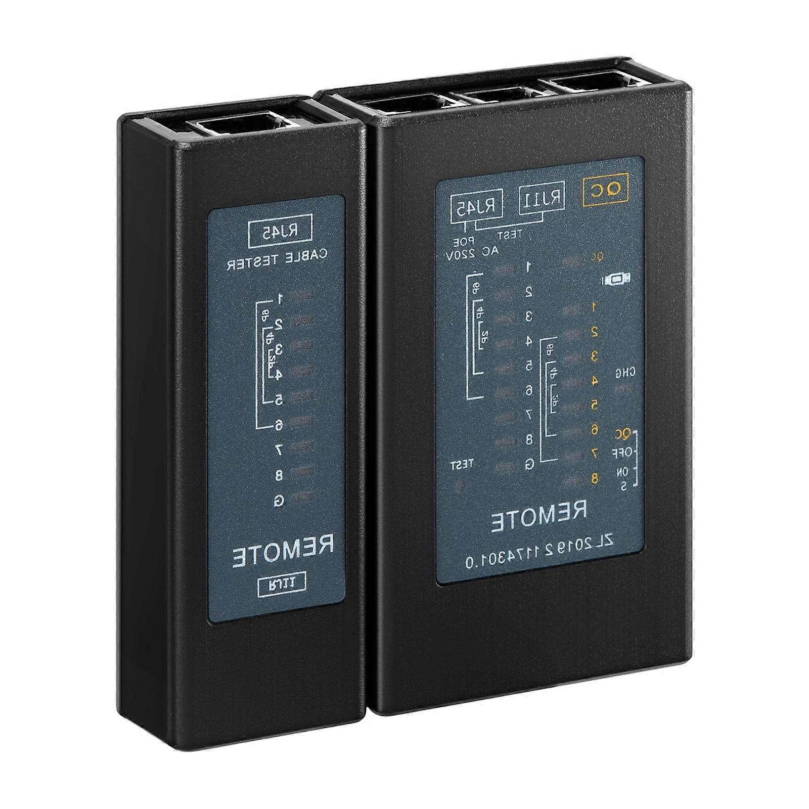 Gigabit Cable Tester Single End Testing For Diagnostics Without Battery Multicolor