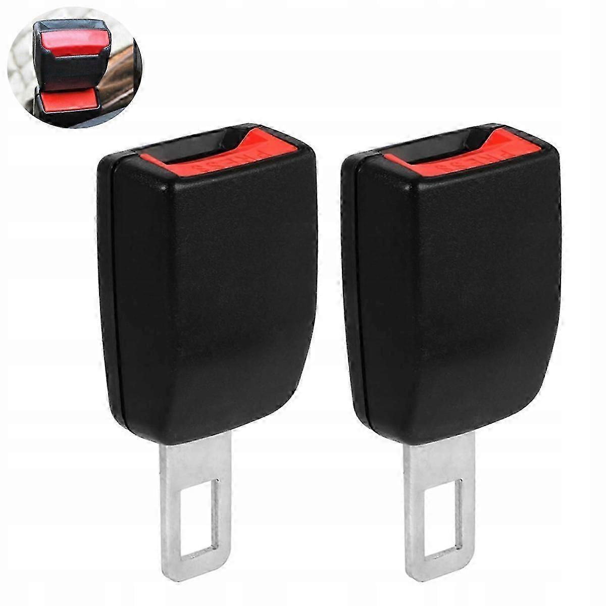 2x Belt Extension Clasp Cap Adapter Plug For Car!