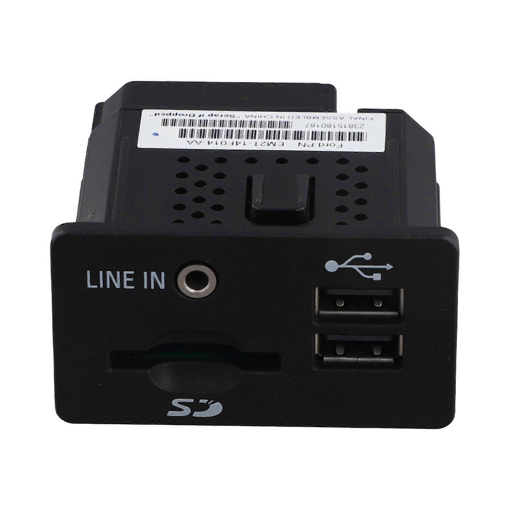 Car USB Connector Aux & SD Card Port for 2016