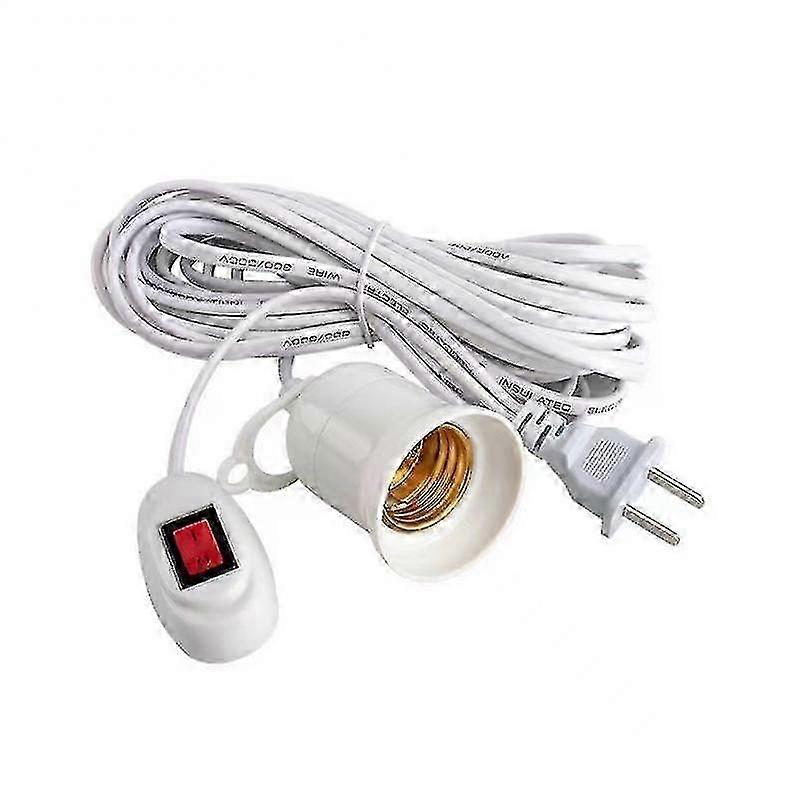 E27 Suspension Universal Screw Socket With Switch Lamp Plug Holder Adapter Converter With Switch f26