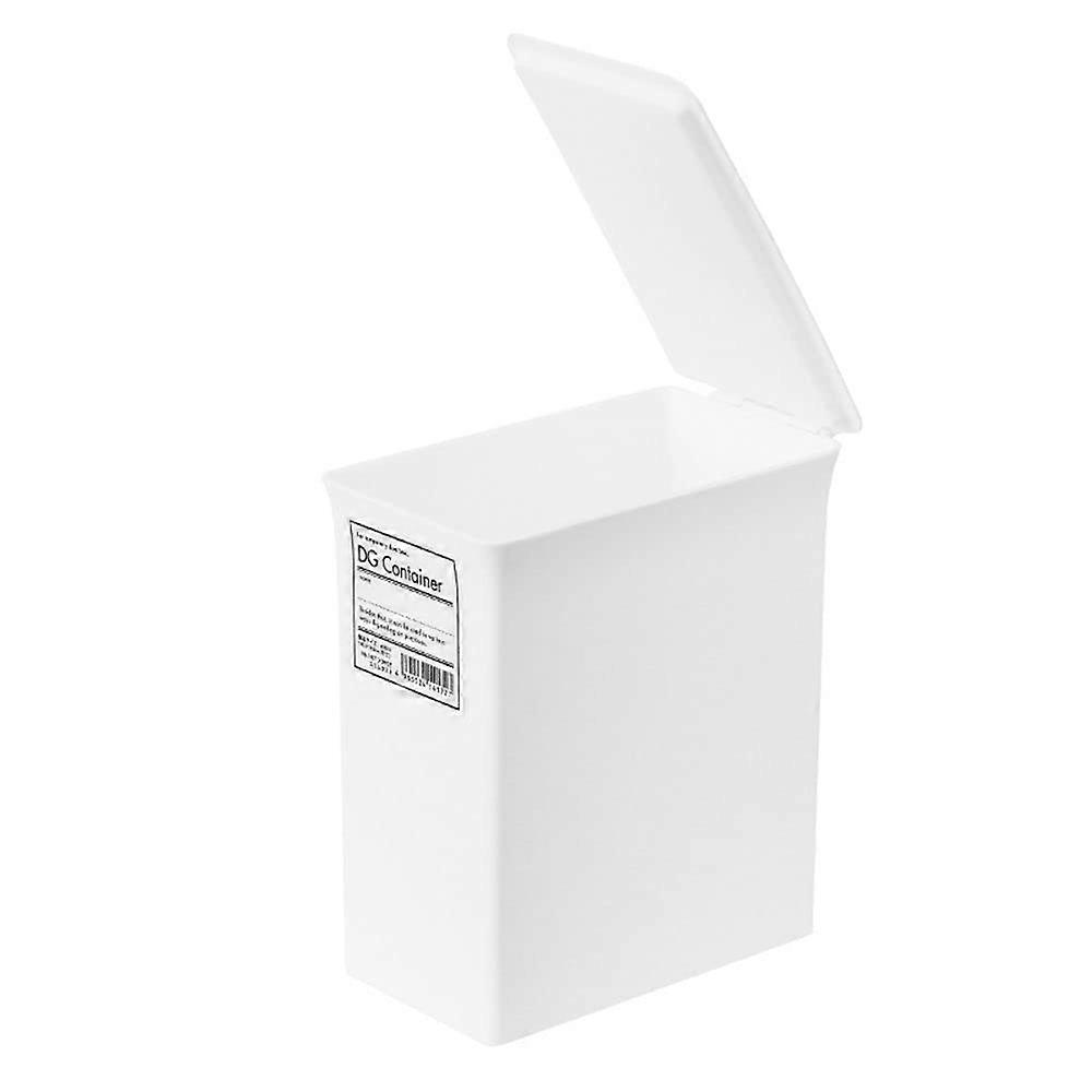 Laundry Detergent Powder Storage Box with Lid Dustproof Container for Bathroom or Laundry Room (B)