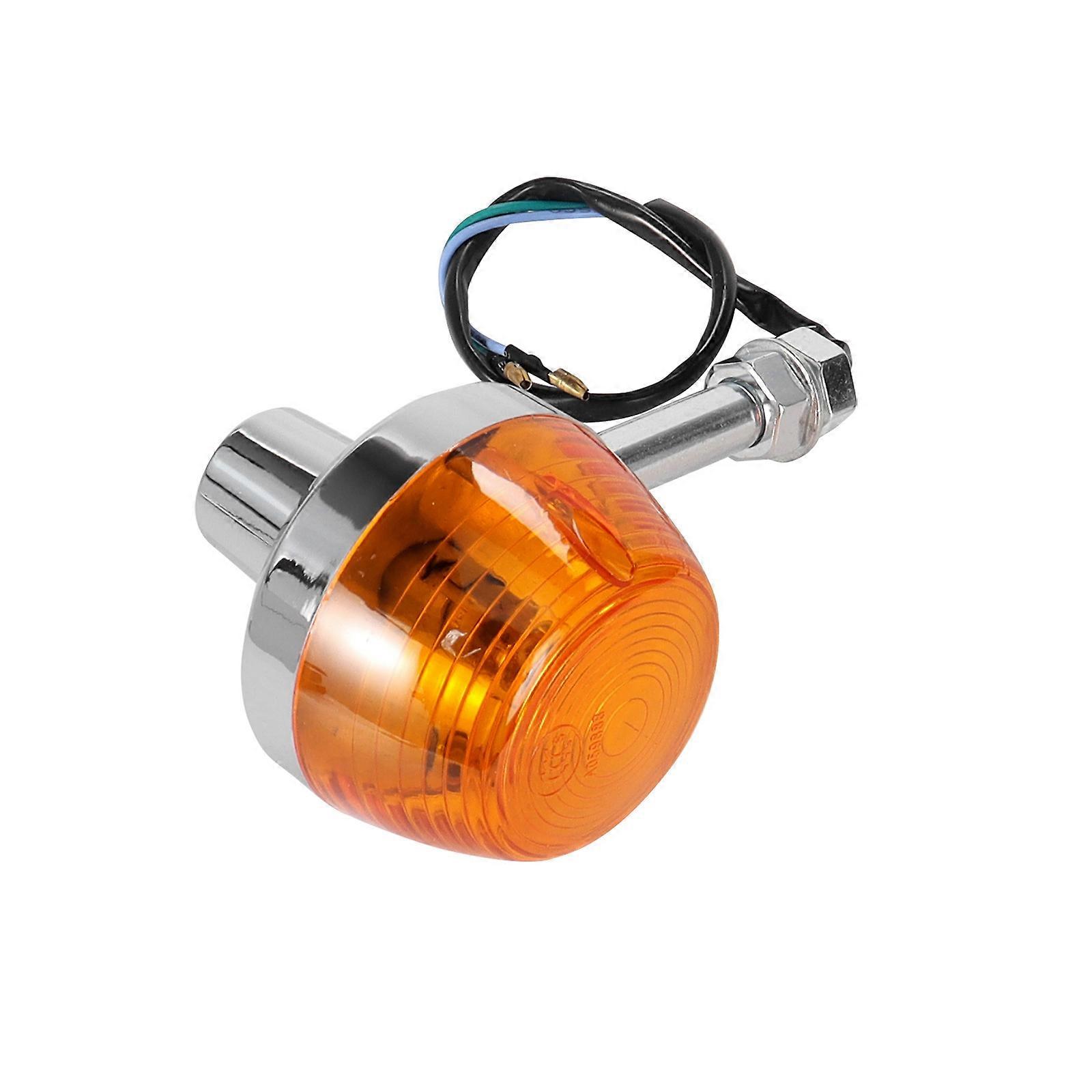 Motorcycle Turn Indicator Light Shockproof Construction High Intensity Lighting Universal Compatibility Easy Mounting Multicolor