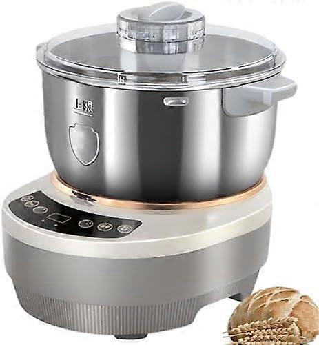 Stainless Steel Dough Mixer with Builtin Fermentation and Smart Touch Control for Home and Bakery