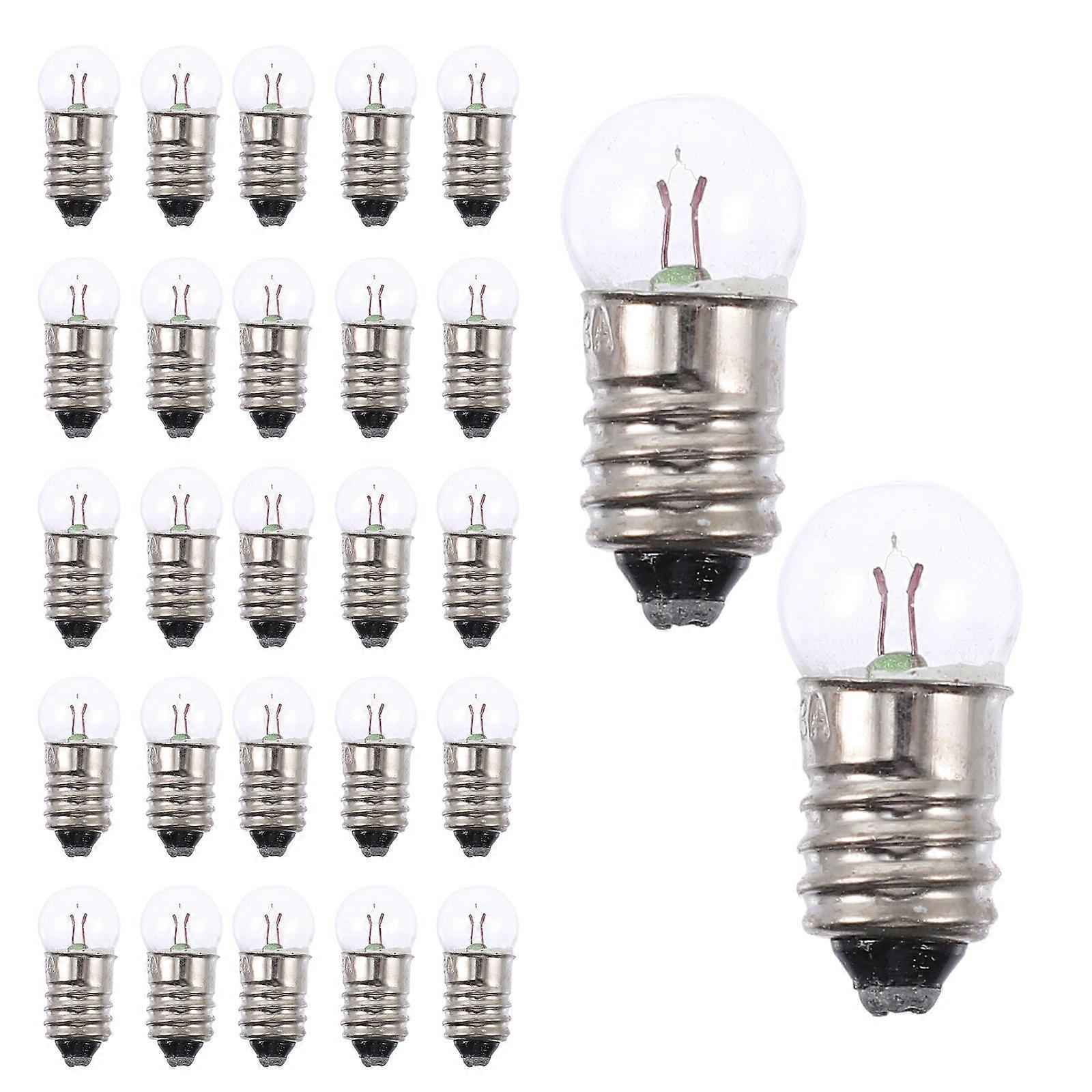 Light Bulb Round Small Light Bulb for Electrical Circuit Kits 250Pcs