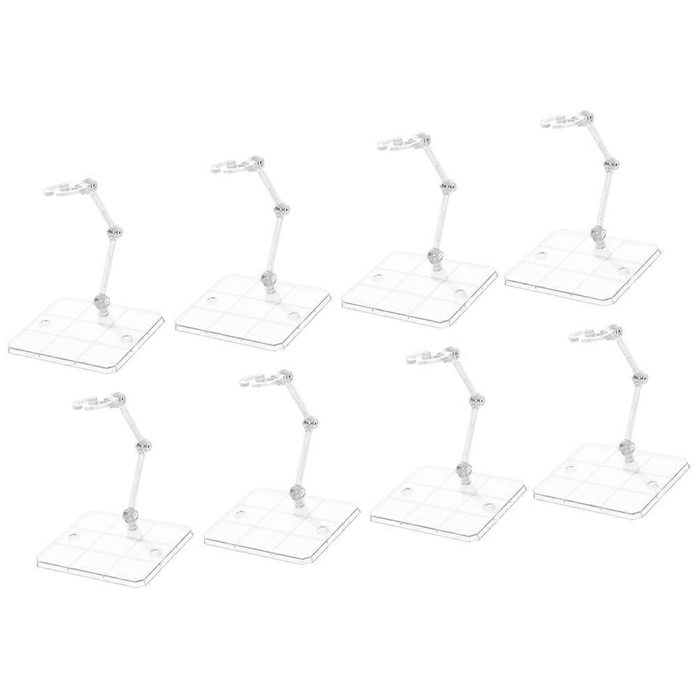 Adjustable Figure Holder Plastic Rack for Supporting 24Pcs Dolls