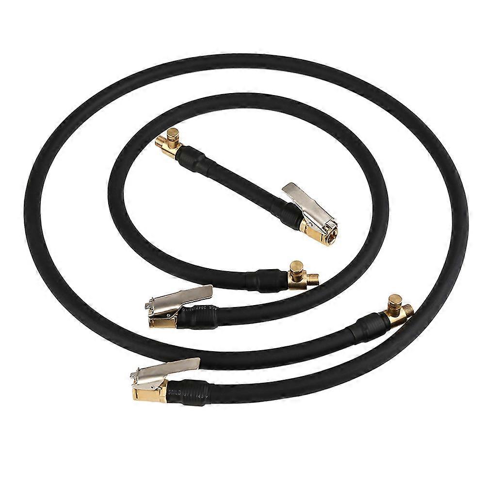 Flexible Car Wheels Tyre Extensions Tube Inflate Extender 3Pcs Kit
