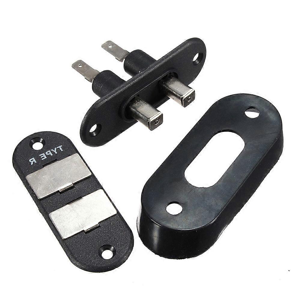 Black Sliding Door for Car Central 2Pcs Compatible T4