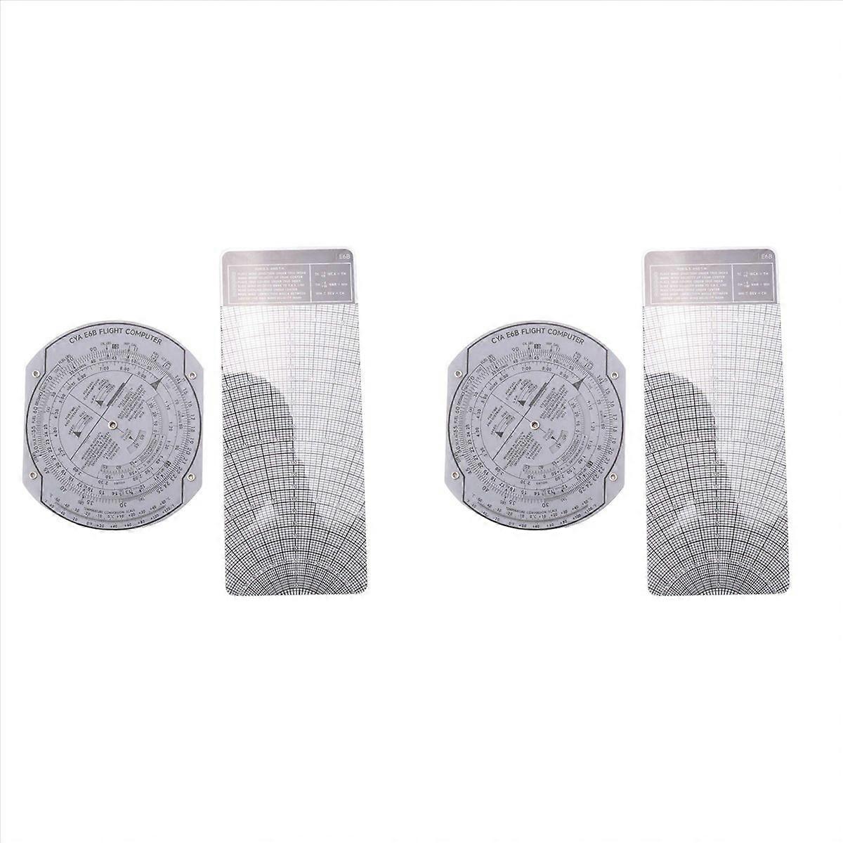 E6B Plastic Flight Computer, Patented Aviation Pilot Flight Computer