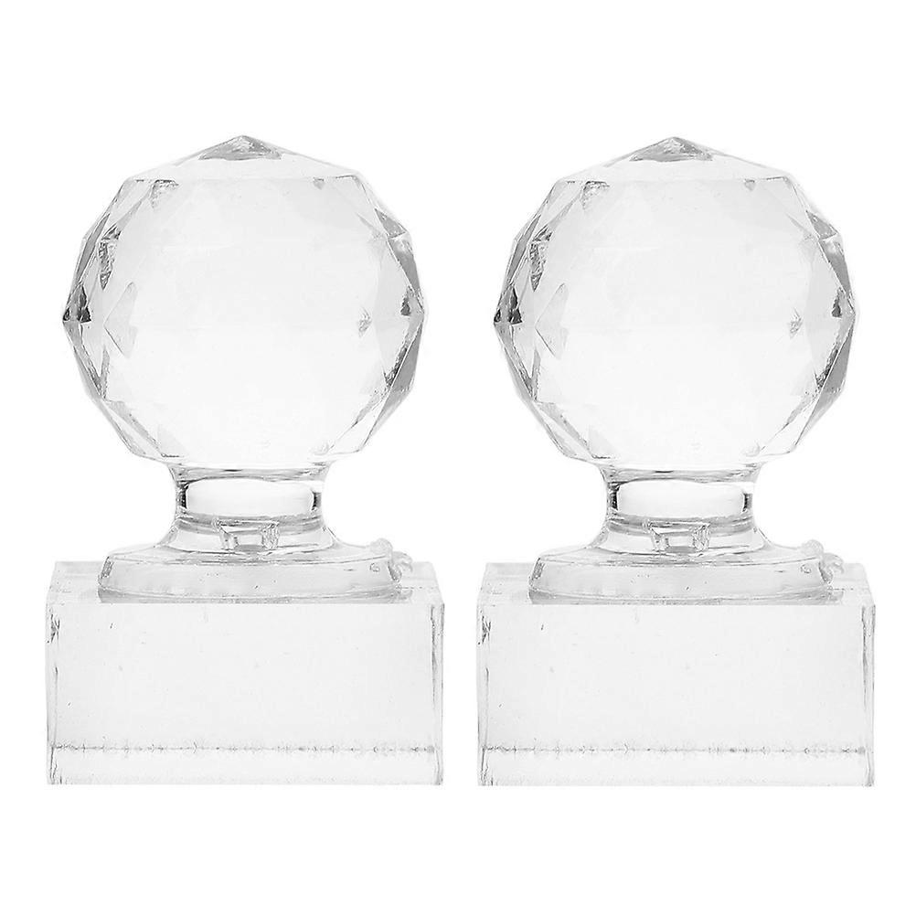 Eyeshadow Tool Transparent Acrylic Pressing Tool for 2Pcs Makeup Kit