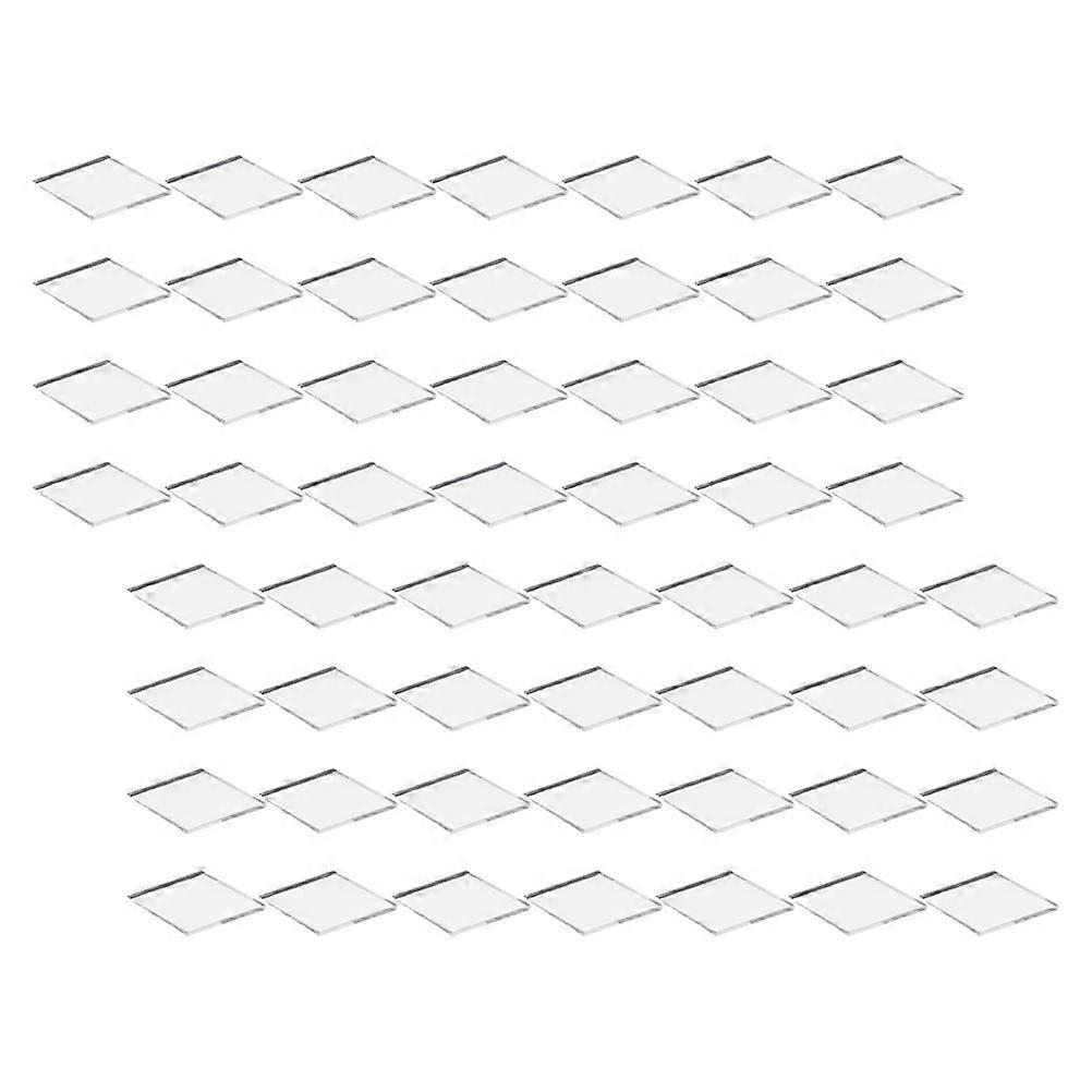 Assorted Adhesive Small Rhombic Acrylic Mirror Tiles for Home Use and Craft Projects 200pcs