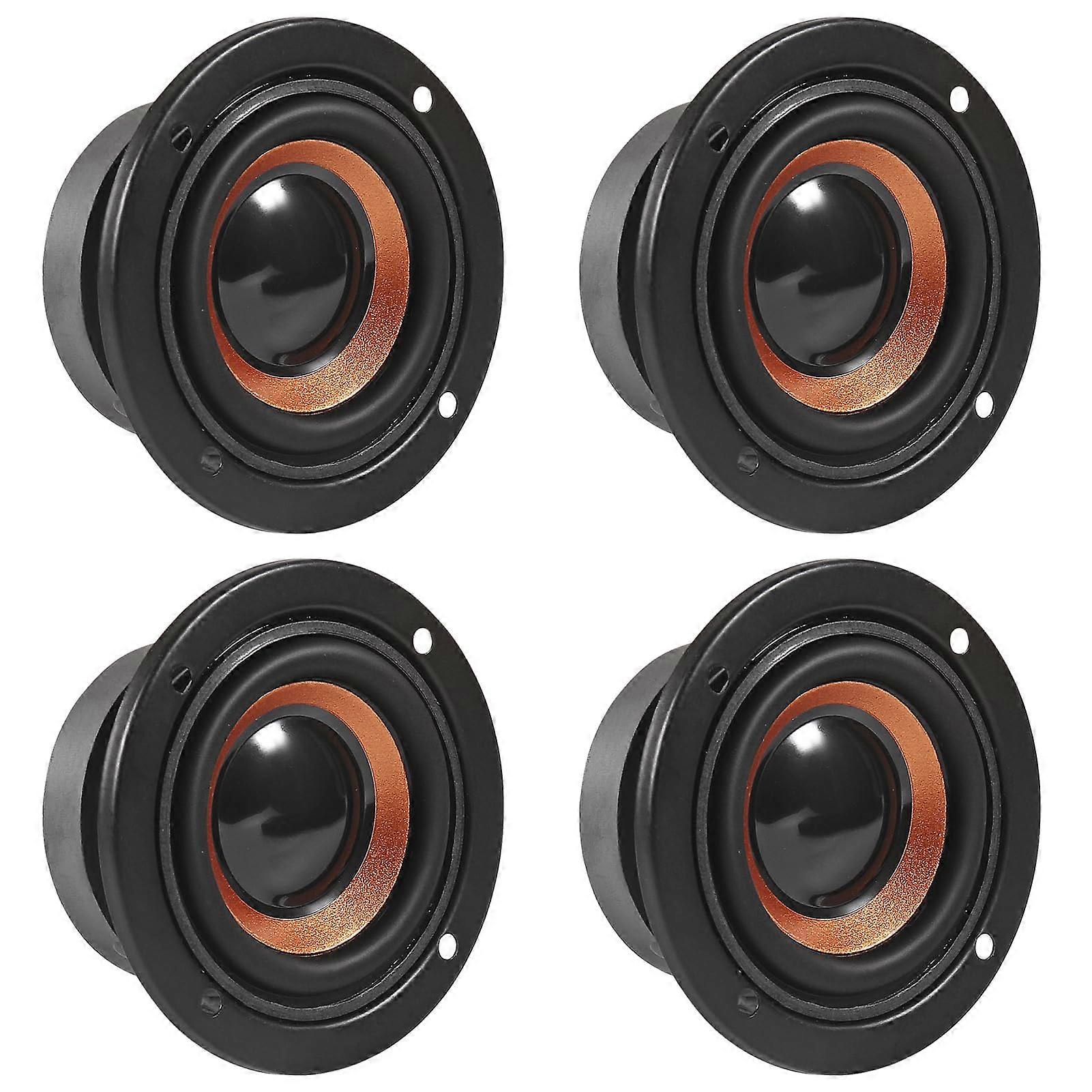 4Pcs 2 Inch Full Range 4 Ohm 5W Speakers with Clear Audio for DIY Home and ArduinoCompatible Projects