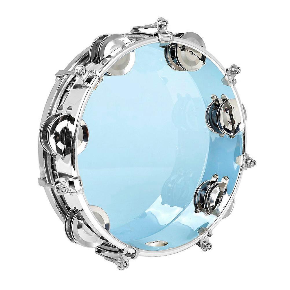 1Set Percussion Instrument Self tuning Double Row Tambourine for Performance