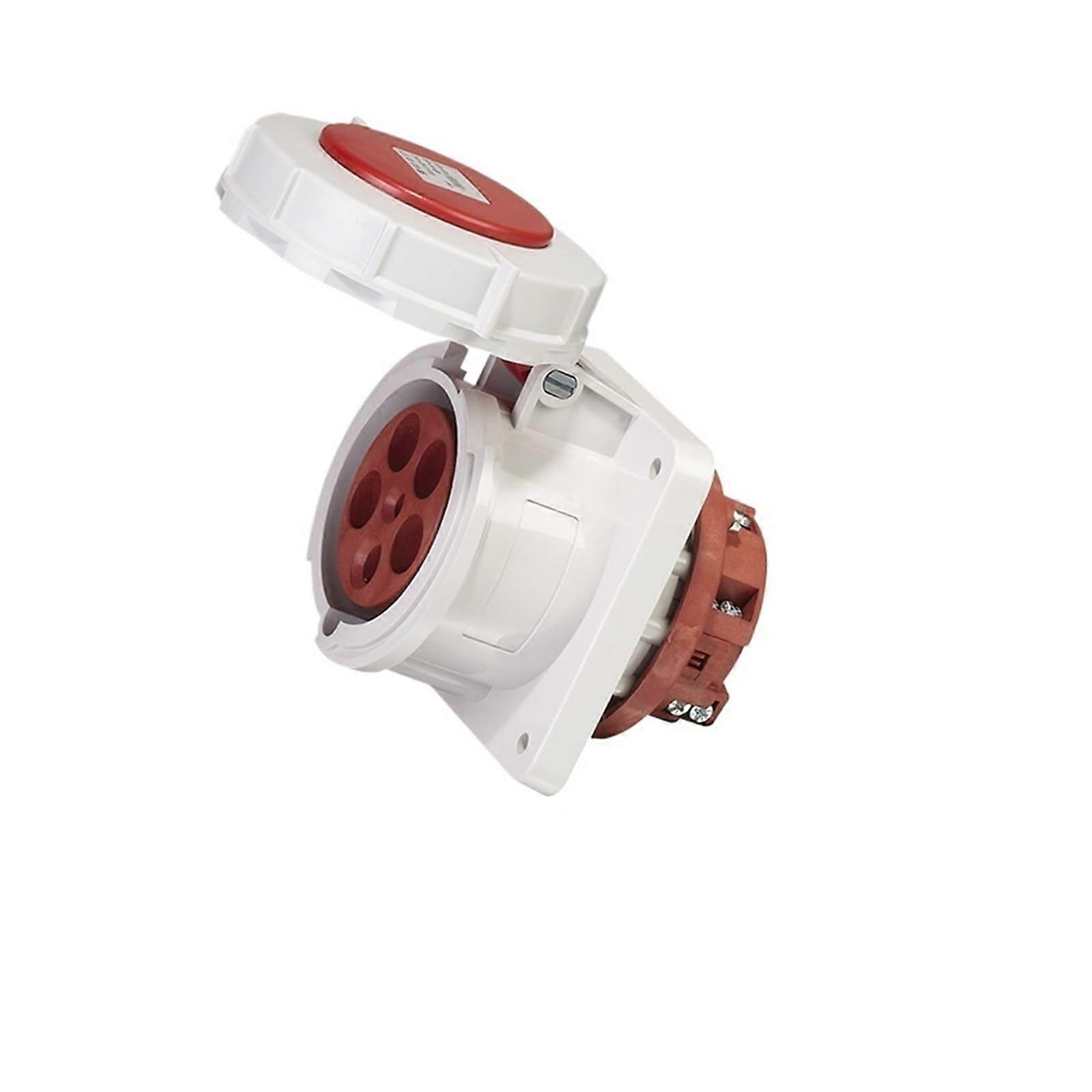 IP67 Industrial Plug and Socket Connector 63A 125A Three-Phase 4P5 Waterproof Non-Explosion-Proof GP1128