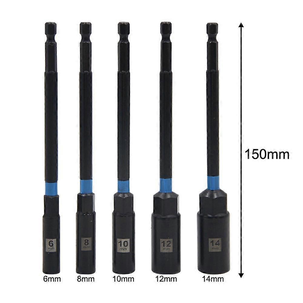 Practical 5PC Extension Sleeve Socket Wrench Kit for Home Improvement