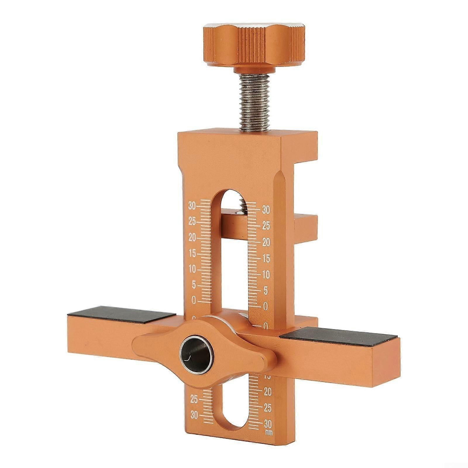 Cabinet Door Installation Jig Adjustable 740mm Aluminum Alloy Tool for Precision Mounting