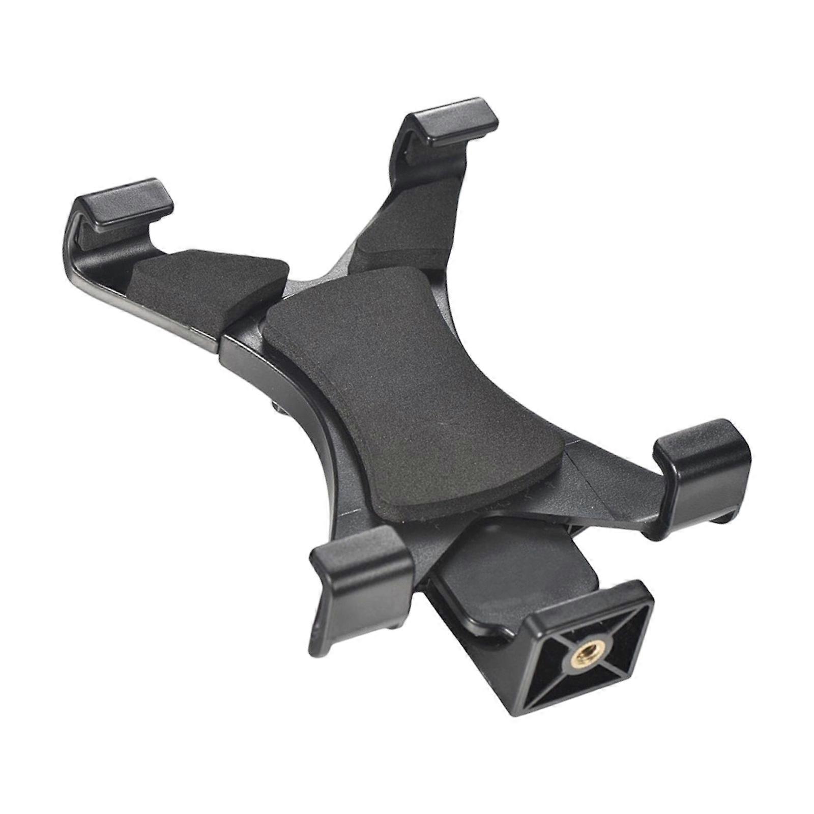 Secure Grip Tablet Stand Adapter Featuring 1/4Inch Thread Tripod Mount Adapter Universal Tablet Clamp Holder Multicolor