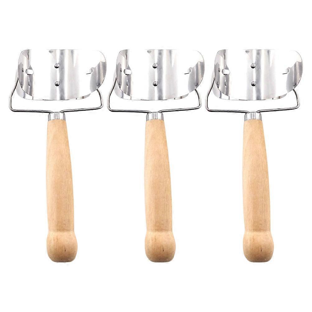 Dumpling Making Tool 3Pcs Stainless Steel Dumpling Wrapper Molds Convenient For Home Users Assorted Color Kitchen Use