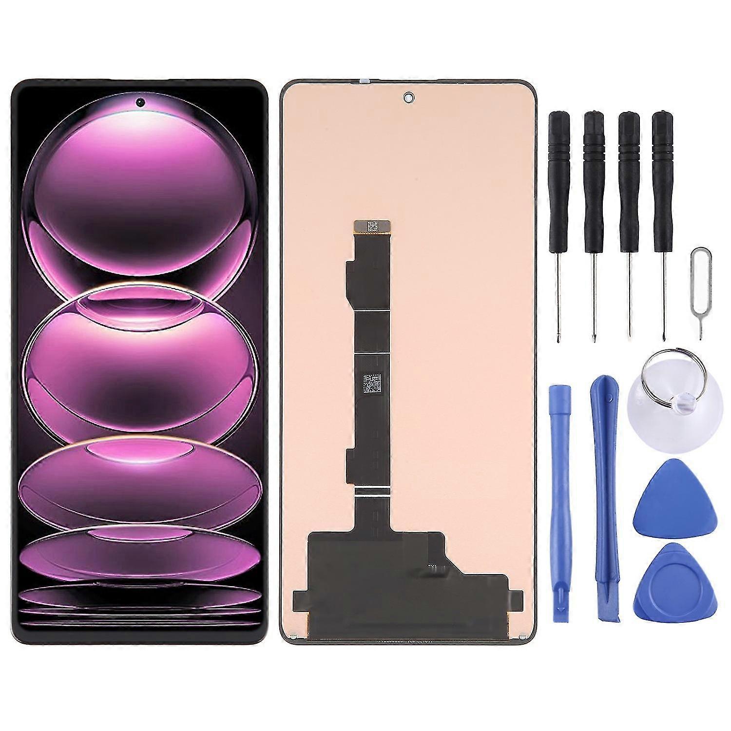 2025 LCD+Touch Screen For Xiaomi Redmi Note 12 Pro / Note 12 Pro+