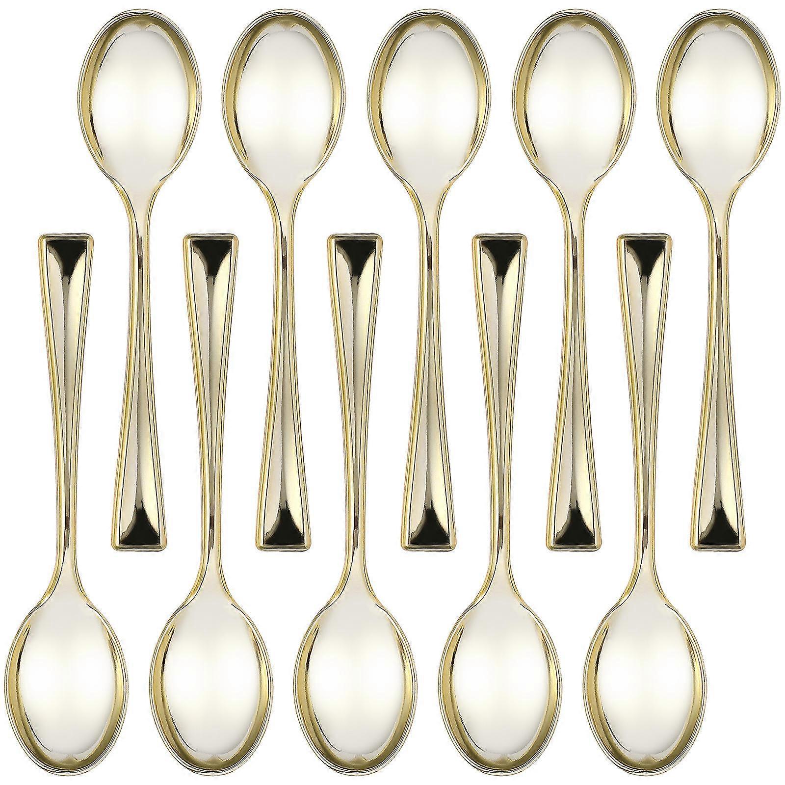 Golden Cake for Eating Use 80Pcs Dessert