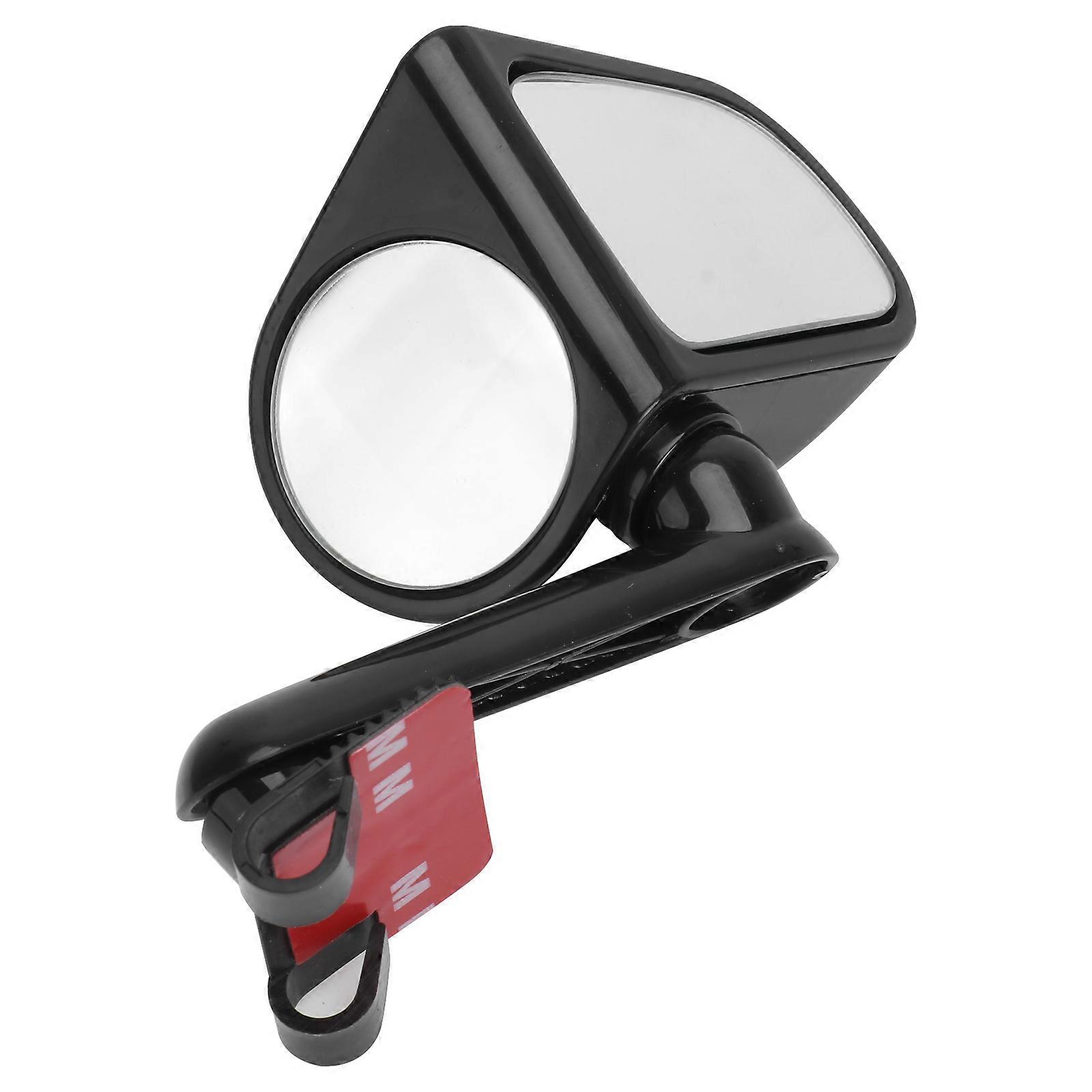 Parking Auxiliary Car Mirror Durable Black Rearview Blind Spot