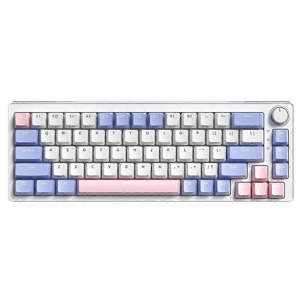 ZA68 Pro RGB Hot Swap 2.4G+Type-C+Bluetooth-compatible 68-Key Computer Keyboard