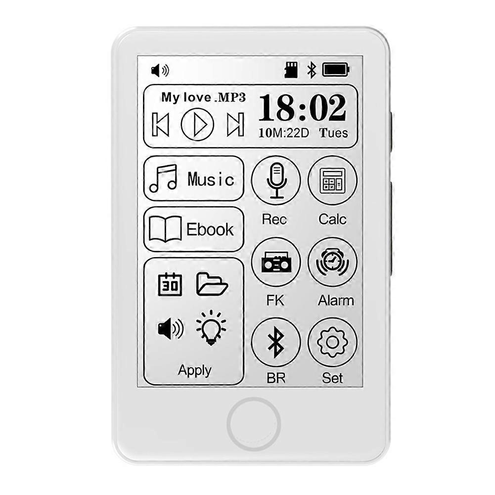 Portable MP3 Player Music Player Ink Screen E-Book Reader Dictionary