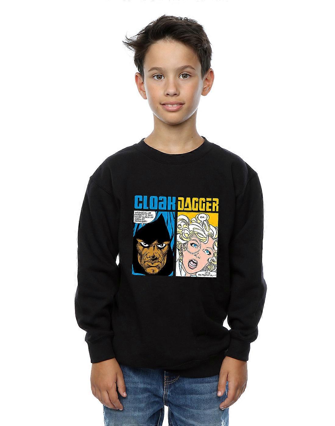 Marvel Boys Cloak és Dagger Comic panelek pulóver