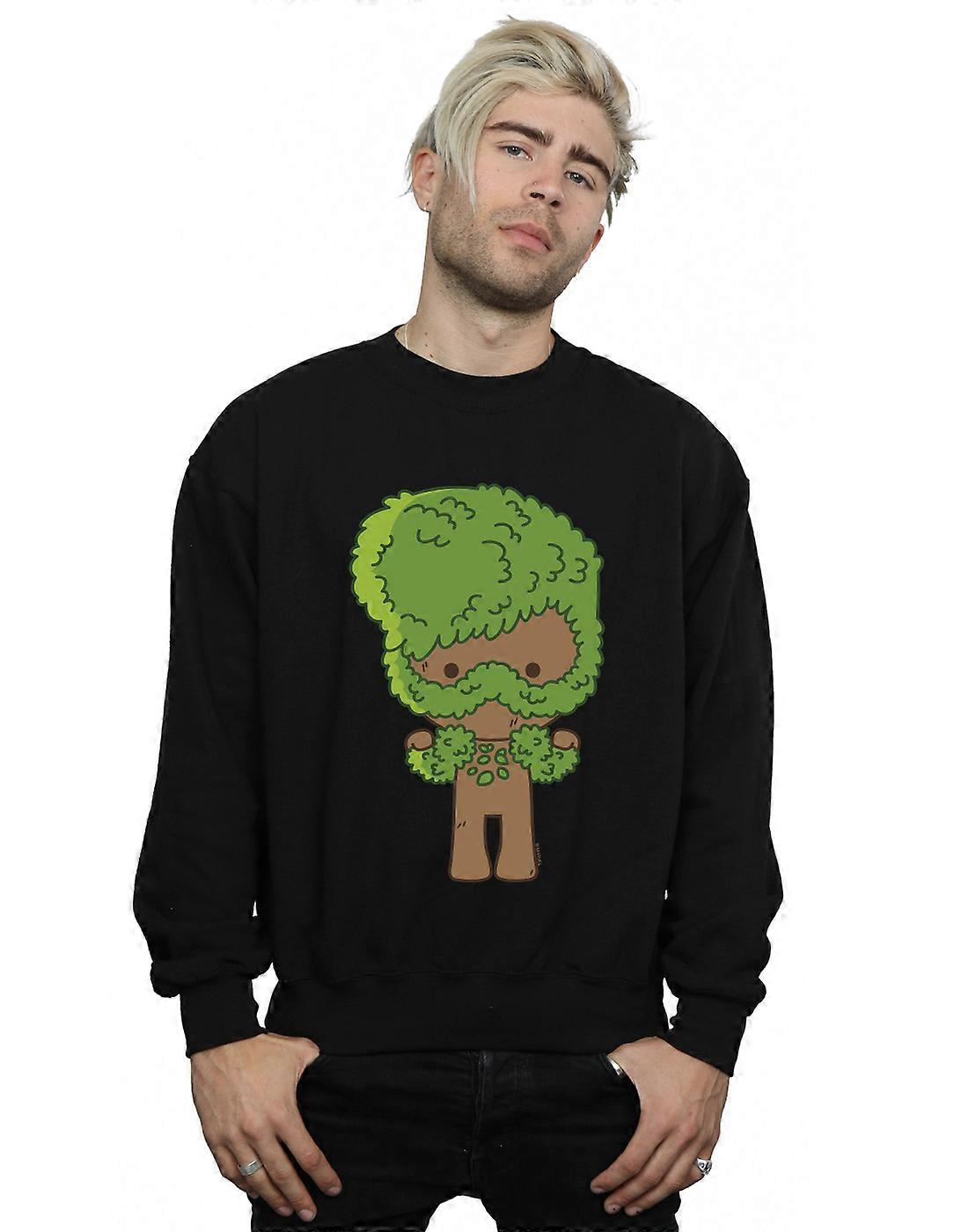 Marvel Men's I Am Groot Chibi Flex Sweatshirt