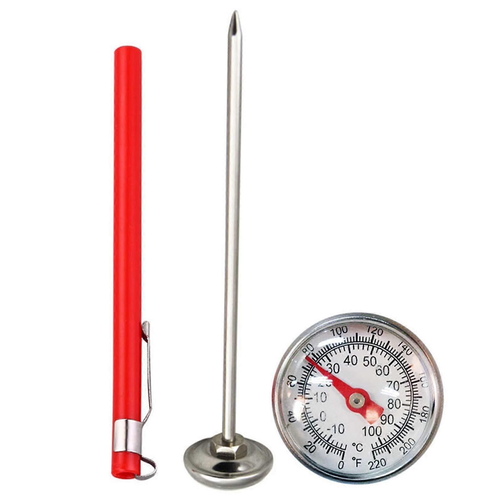 Kitchen Oven Thermometer 304 Stainless Steel Probe  Accuracy Easy Read MultiPurpose Cooking