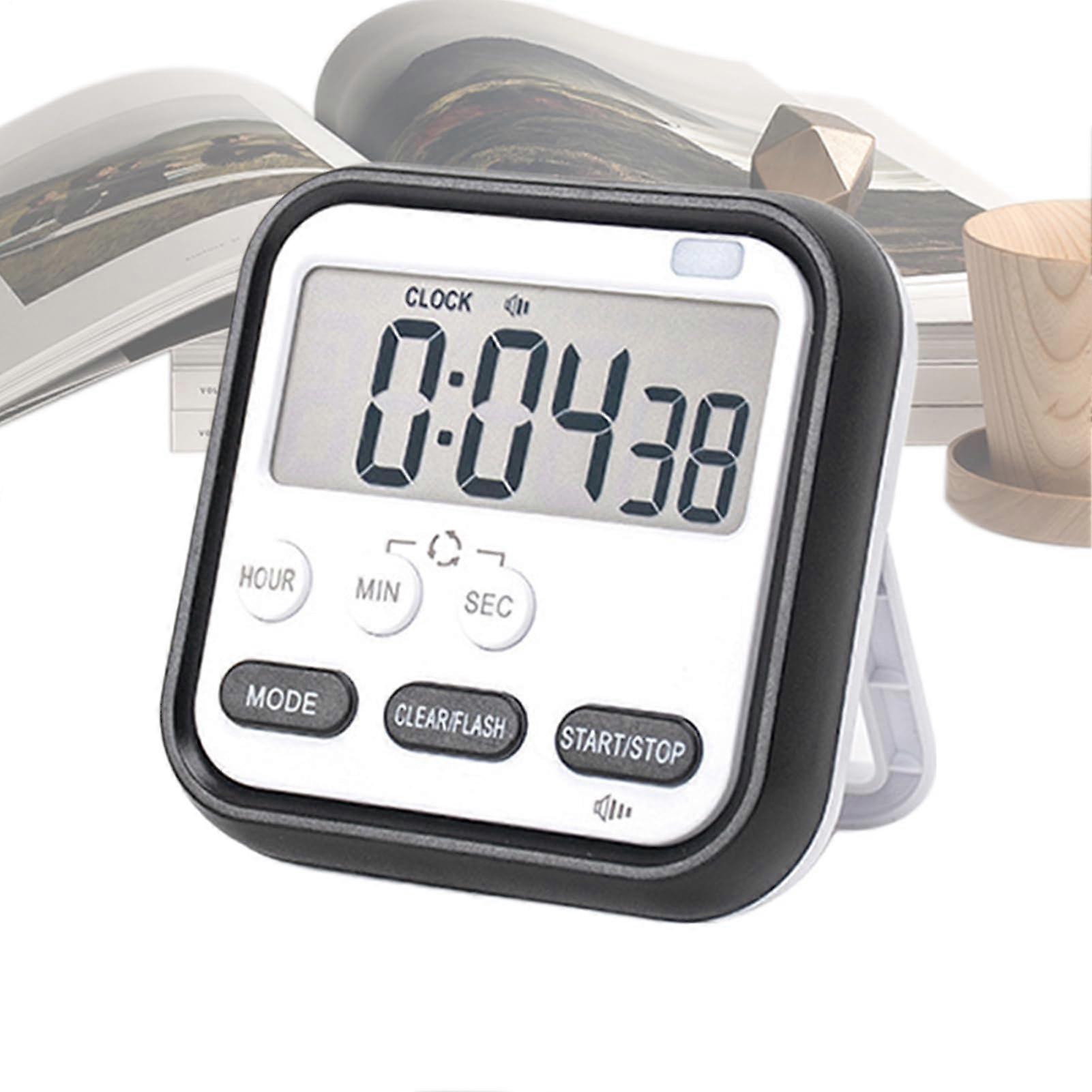 Digital Kitchen Timer with Precise Countdown, LED Display for Cooking, Study, Gym, and Classroom